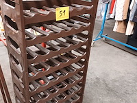 Lot 51 - pvc wijnrek - afbeelding 2 van  2