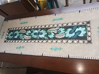 Lot 51 - retro tafelkleedjes. 2 stuks - afbeelding 1 van  3