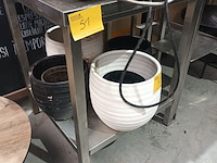 Lot 51 - rvs werktafel - afbeelding 1 van  3