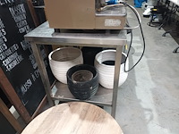 Lot 51 - rvs werktafel - afbeelding 3 van  3