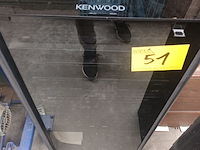 Lot 51 - stereo kenwood in kast - afbeelding 2 van  7