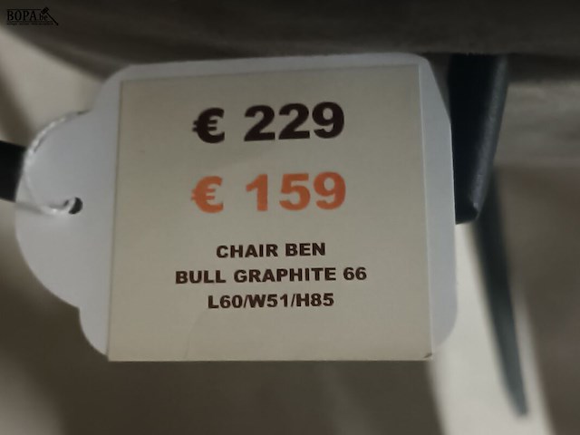 Lot 51 - stoelen en armstoel ben. 3 stuks - afbeelding 4 van  6