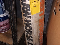 Lot 51 - zaagbok. 2 stuks - afbeelding 2 van  3