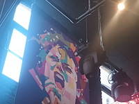 Lot 51 - zeil met afbeelding michael jackson - afbeelding 3 van  3