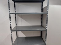 Lot 51 meter lopende stevige metalen rekken - afbeelding 28 van  32