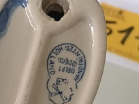 Lot 511 - delft porselein. 4 stuks - afbeelding 4 van  4