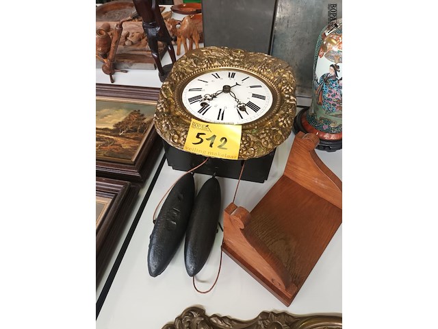 Lot 512 - comtoise klok - afbeelding 1 van  4