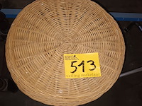 Lot 513 - rieten plantenstaander - afbeelding 3 van  3