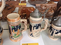 Lot 515 - bierpotten. 5 stuks - afbeelding 3 van  5
