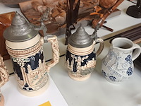 Lot 515 - bierpotten. 5 stuks - afbeelding 4 van  5