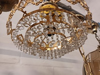 Lot 517 - luster koper en kristallen - afbeelding 3 van  3