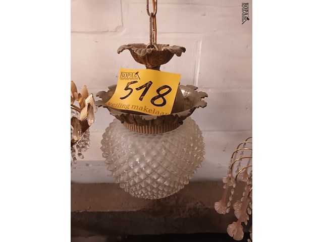 Lot 518 - hallamp - afbeelding 1 van  3