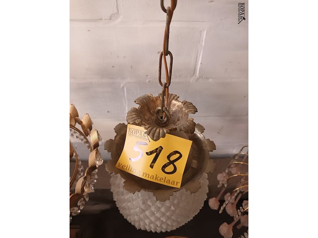 Lot 518 - hallamp - afbeelding 2 van  3