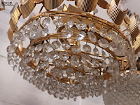 Lot 519 - luster koper en kristallen - afbeelding 3 van  3