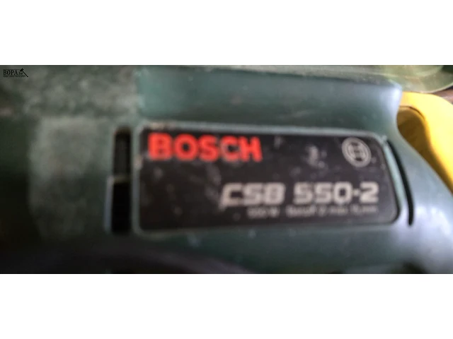 Lot 52 - boormachine bosch in koffer - afbeelding 3 van  3