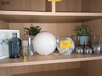 Lot 52 - decoratie en verlichting. 15 stuks - afbeelding 1 van  4
