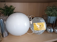Lot 52 - decoratie en verlichting. 15 stuks - afbeelding 3 van  4