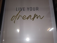 Lot 52 - kaders met metal posters. 3 stuks - afbeelding 2 van  4