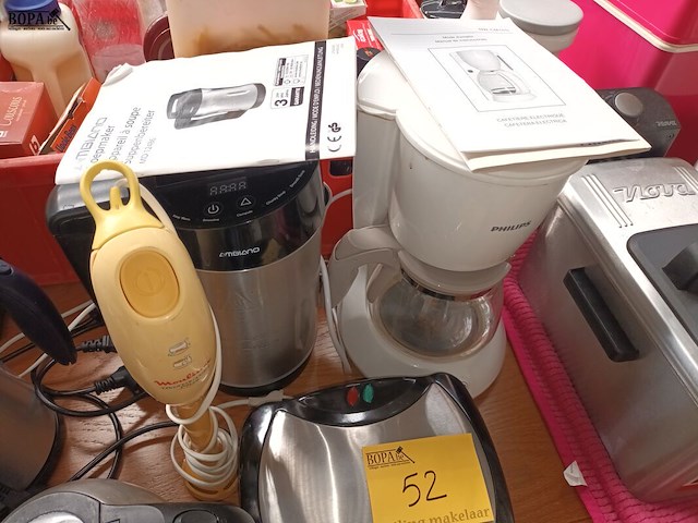 Lot 52 - keukentoestellen. 12 stuks - afbeelding 6 van  9