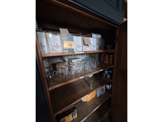 Lot 52 - lot diverse glazen - afbeelding 1 van  6