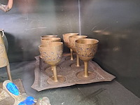 Lot 52 - lot verzameling antieke koperen en bronzen voorwerpen - afbeelding 2 van  6