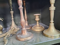 Lot 52 - lot verzameling antieke koperen en bronzen voorwerpen - afbeelding 4 van  6