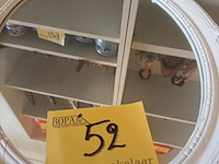 Lot 52 - ovalen vintage spiegel - afbeelding 3 van  3