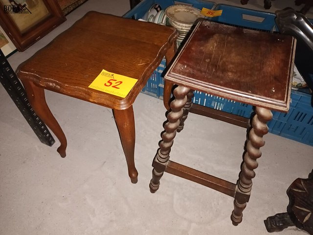 Lot 52 - plantentafel. 2 stuks - afbeelding 1 van  2