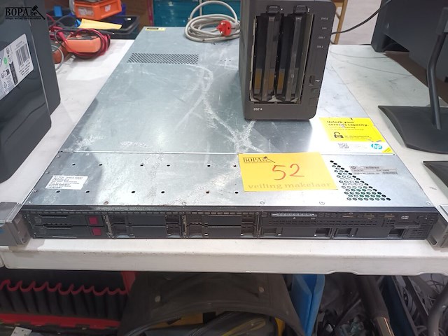 Lot 52 - rackserver hp en diskstation synology - afbeelding 1 van  6