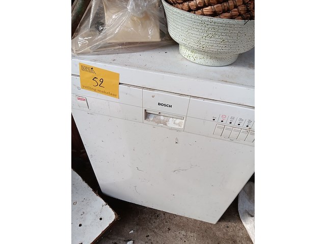 Lot 52 - vaatwasser bosch - afbeelding 1 van  3