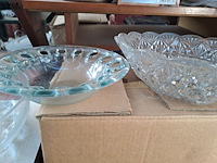 Lot 52 - vintage glazen servies oa. rosaline glas - afbeelding 3 van  6