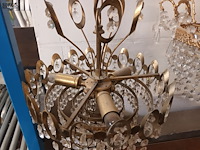 Lot 521 - luster koper en kristallen - afbeelding 2 van  3