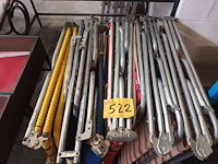 Lot 522 - vintage ligzetels. 6 stuks - afbeelding 1 van  4