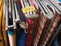 Lot 522 - vintage ligzetels. 6 stuks - afbeelding 3 van  4