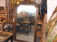 Lot 53 - grote antieke spiegel - afbeelding 1 van  4