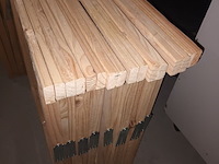 Lot 53 - houten schragen. 8 stuks - afbeelding 3 van  3