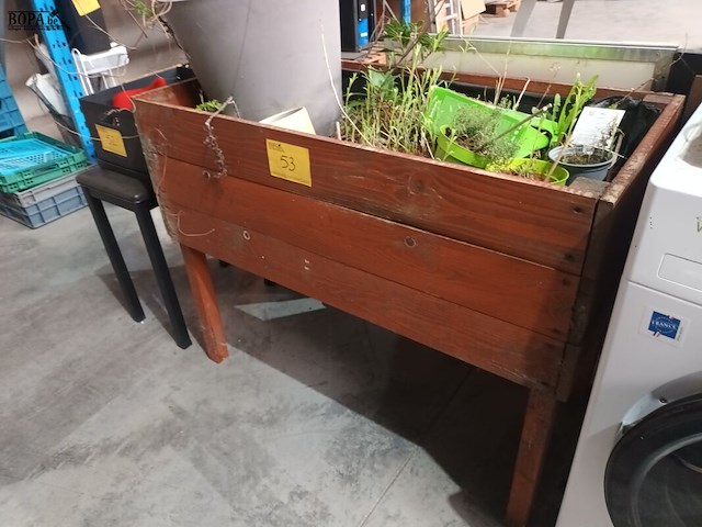 Lot 53 - houten verhoogde plantenbak - afbeelding 3 van  3