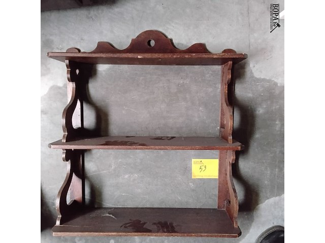 Lot 53 - houten wandrek - 2 etages - afbeelding 1 van  1