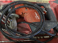 Lot 53 - klopboormachine hilti te5 in koffer en boren - afbeelding 3 van  5