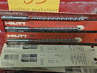 Lot 53 - klopboormachine hilti te5 in koffer en boren - afbeelding 4 van  5