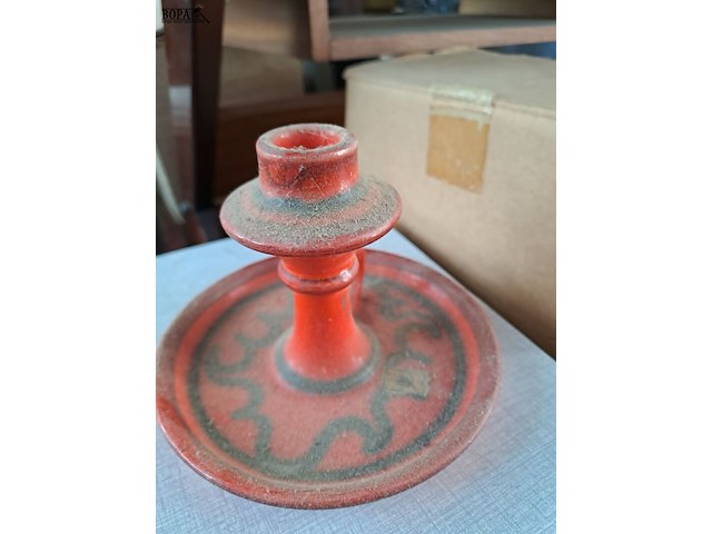 Lot 53 - lot decoratief allerlei- zwart oranje kleuren - afbeelding 2 van  6