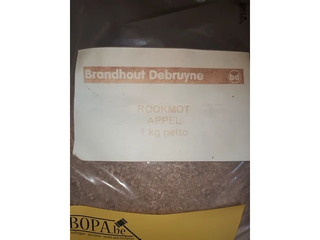 Lot 53 - rookmot appel 1 kg. 15 stuks - afbeelding 2 van  3