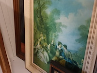 Lot 53 - schilderijen. 5 stuks - afbeelding 2 van  2