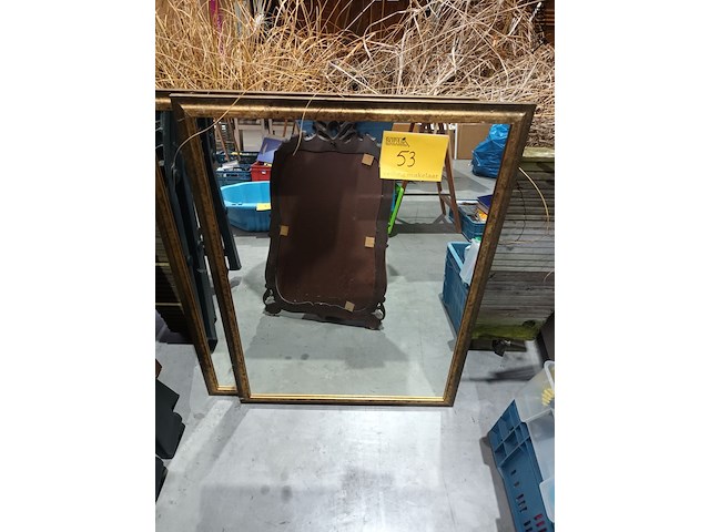 Lot 53 - spiegels. 3 stuks - afbeelding 3 van  4