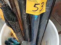 Lot 53 - wandelstokken en paraplu’s. 20 stuks - afbeelding 4 van  4