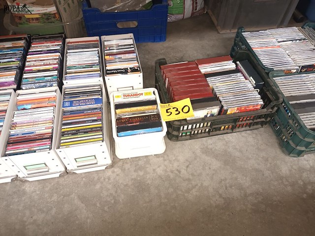 Lot 530 - cd’s. 280 stuks - afbeelding 1 van  4