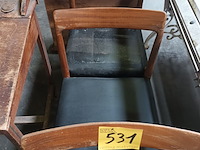 Lot 531 - retro stoelen. 3 stuks - afbeelding 2 van  4