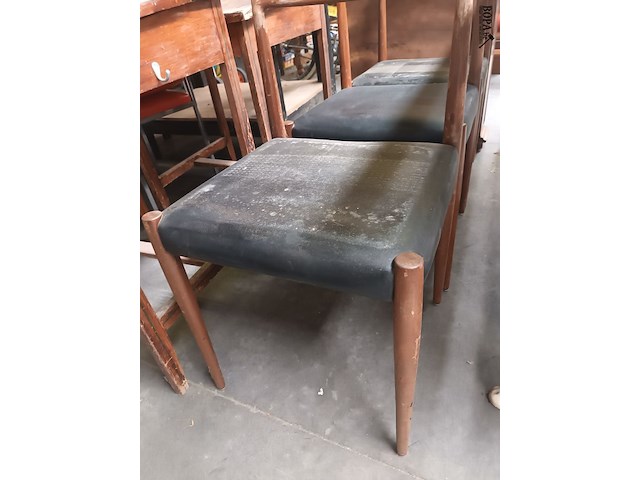 Lot 531 - retro stoelen. 3 stuks - afbeelding 3 van  4