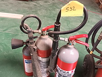 Lot 532 - co² snelblusser. 3 stuks - afbeelding 1 van  3