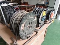 Lot 536 - verlengkabel op haspel. 3 stuks - afbeelding 3 van  3